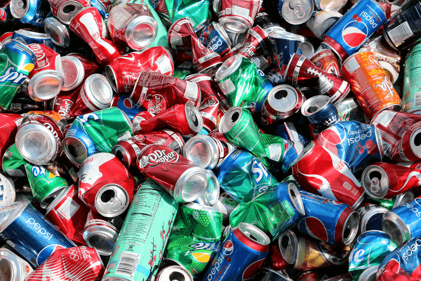aluminum cans